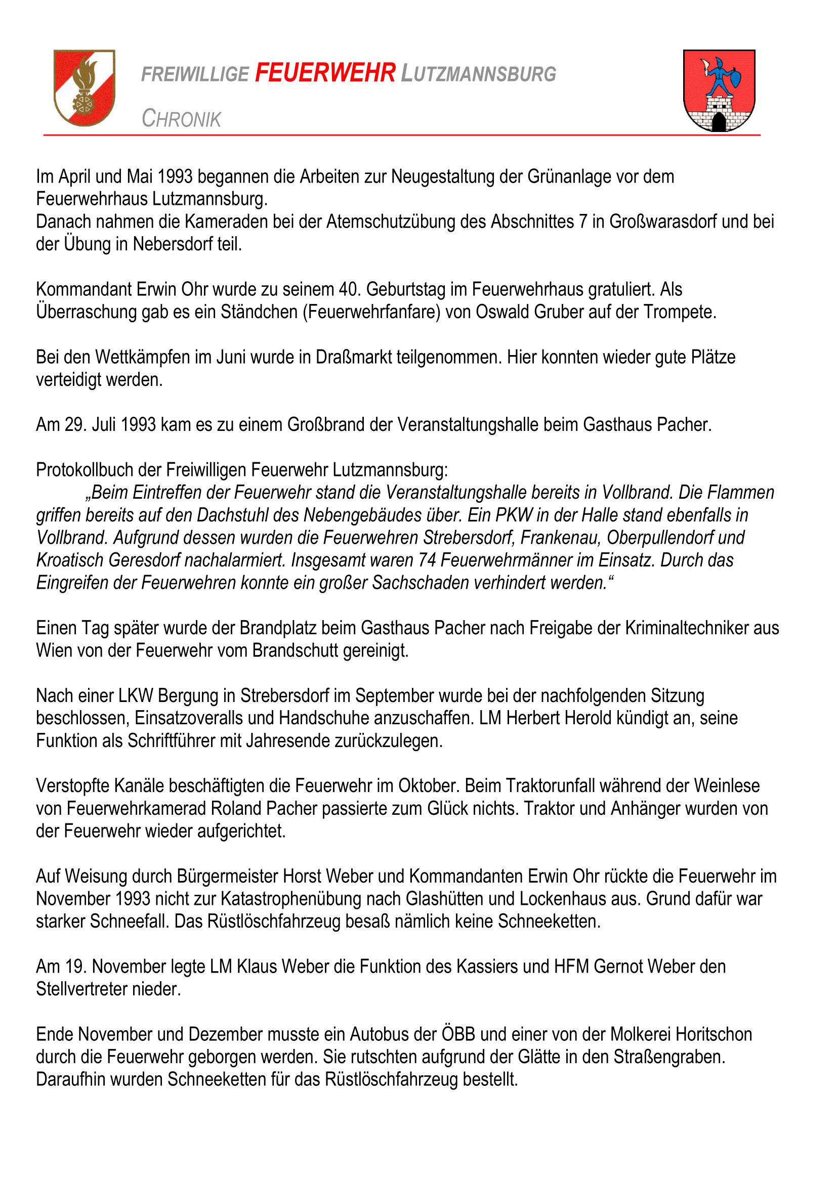 Das RLFA 2000 im Einsatz | Feuerwehr Lutzmannsburg Teil 14